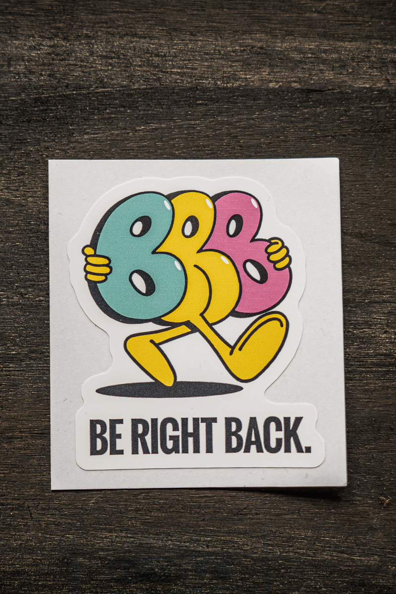 BRB - Sticker
