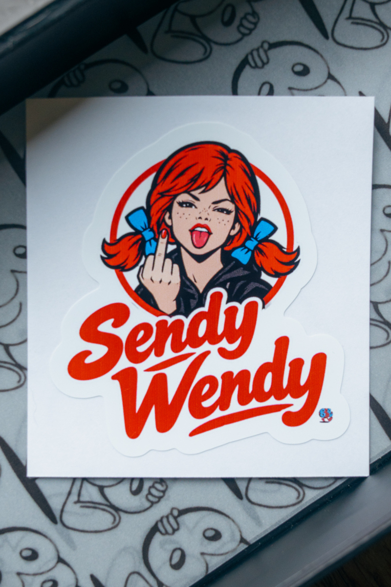 Sendy Wendy Sticker
